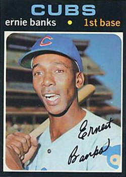 1971 Topps #525 Ernie Banks