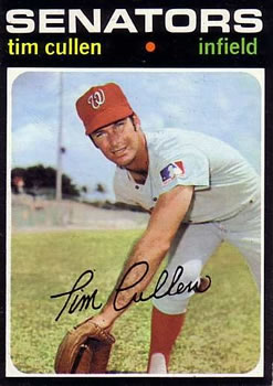 1971 Topps #566 Tim Cullen
