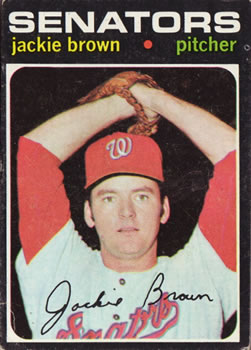 1971 Topps #591 Jackie Brown RC
