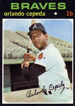1971 Topps #605 Orlando Cepeda