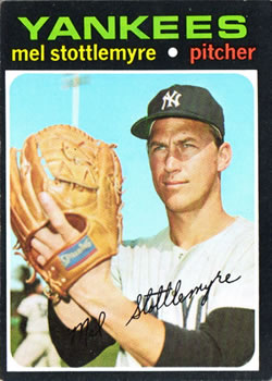 1971 Topps #615 Mel Stottlemyre