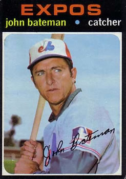1971 Topps #628 John Bateman