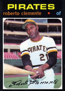 1971 Topps #630 Roberto Clemente