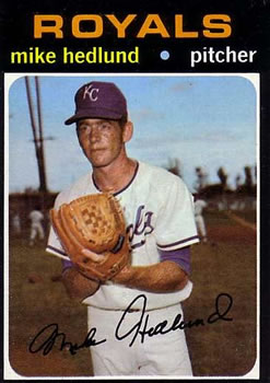 1971 Topps #662 Mike Hedlund SP