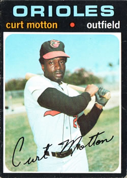 1971 Topps #684 Curt Motton