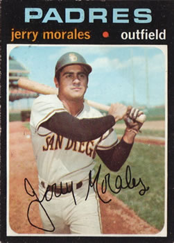 1971 Topps #696 Jerry Morales