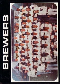 1971 Topps #698 Milwaukee Brewers TC SP
