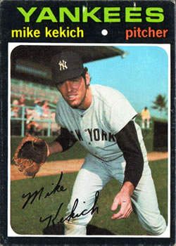 1971 Topps #703 Mike Kekich