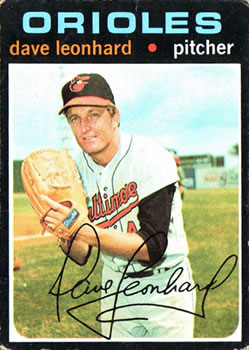 1971 Topps #716 Dave Leonhard
