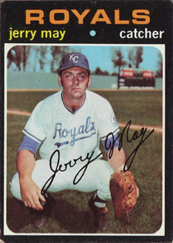 1971 Topps #719 Jerry May SP