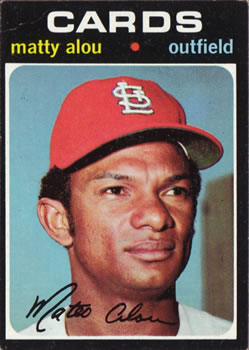 1971 Topps #720 Matty Alou