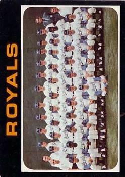 1971 Topps #742 Kansas City Royals TC