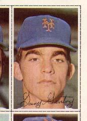 1971 Dell Today's Team Stamps #153 Gary Gentry