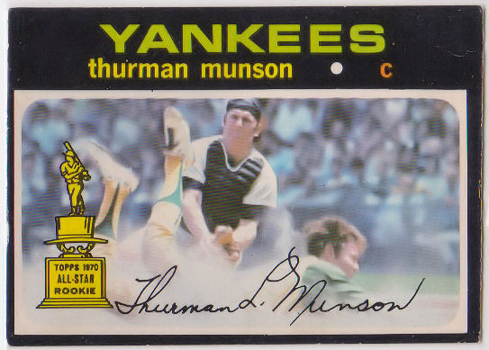 1971 O-Pee-Chee #5 Thurman Munson
