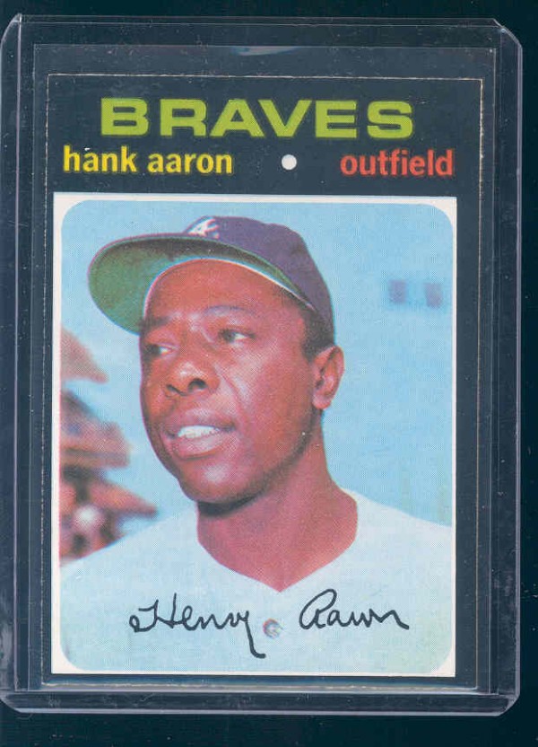 1971 O-Pee-Chee #400 Hank Aaron