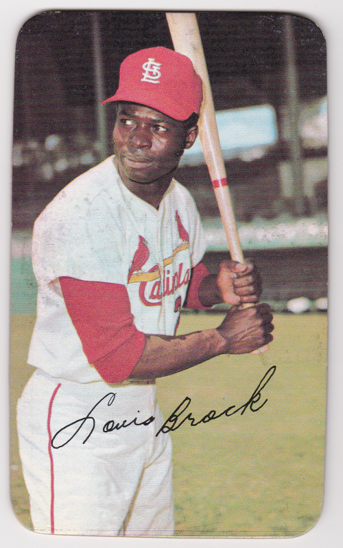 1971 Topps Super #25 Lou Brock