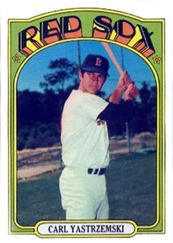 1972 Topps #37 Carl Yastrzemski