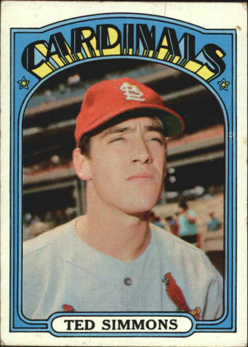 1972 Topps #154 Ted Simmons