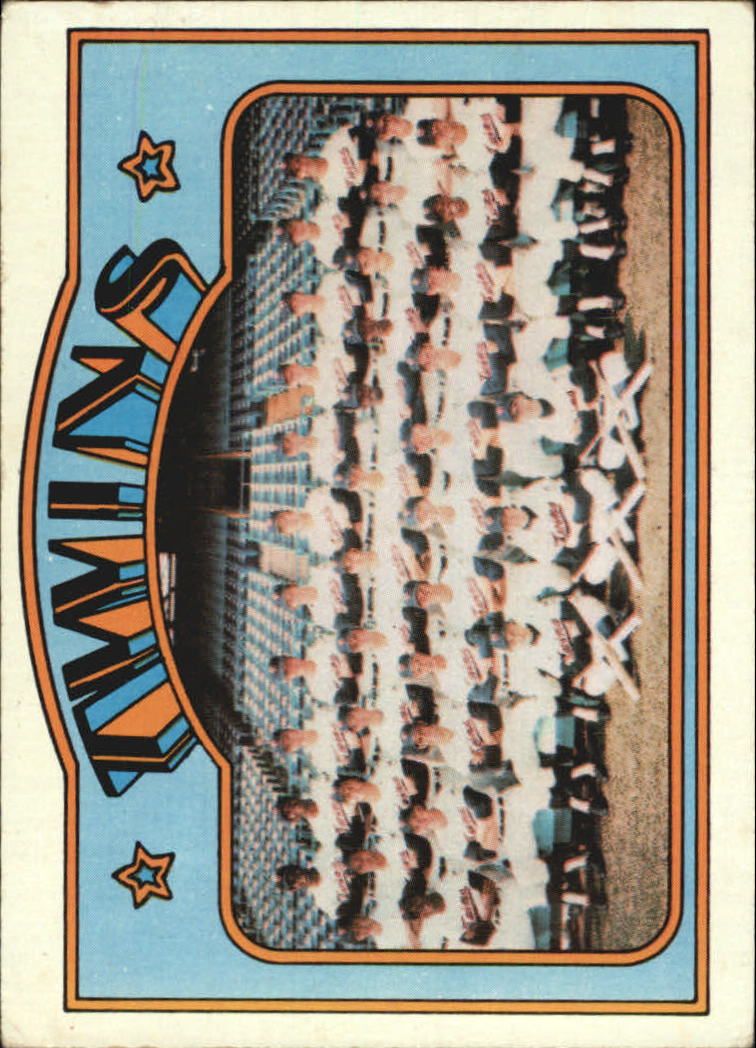 1972 Topps #156 Minnesota Twins TC