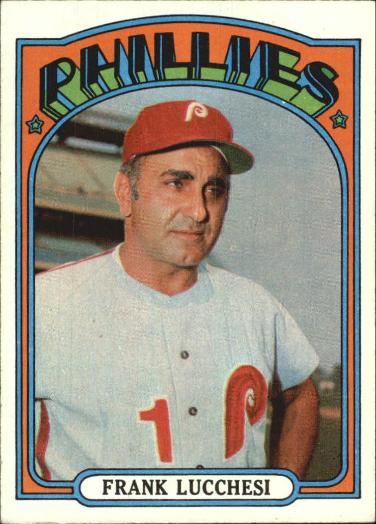 1972 Topps #188 Frank Lucchesi MG