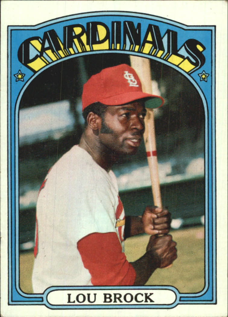 1972 Topps #200 Lou Brock