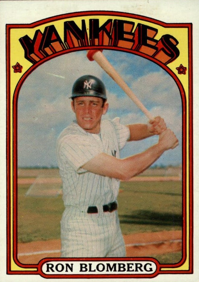 1972 Topps #203 Ron Blomberg RC