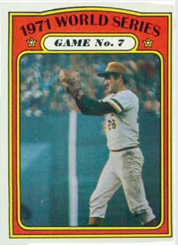 1972 Topps #229 World Series Game 7/Steve Blass