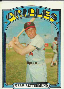 1972 Topps #235 Merv Rettenmund