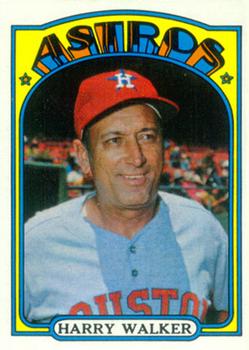 1972 Topps #249 Harry Walker MG