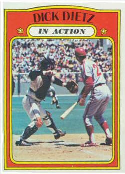 1972 Topps #296 Dick Dietz IA