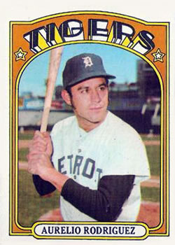 1972 Topps #319 Aurelio Rodriguez
