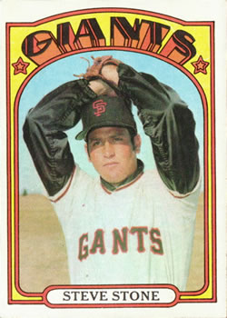 1972 Topps #327 Steve Stone RC