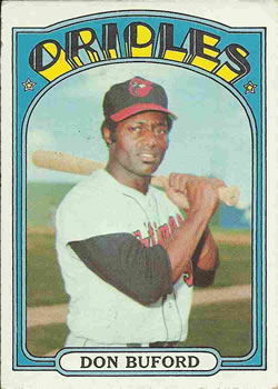 1972 Topps #370 Don Buford