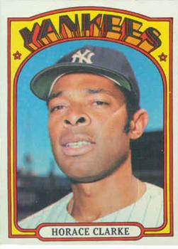 1972 Topps #387 Horace Clarke