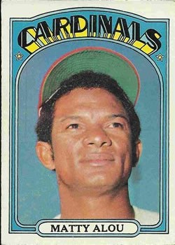 1972 Topps #395 Matty Alou