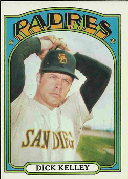 1972 Topps #412 Dick Kelley