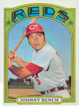 1972 Topps #433 Johnny Bench
