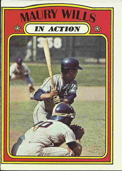 1972 Topps #438 Maury Wills IA