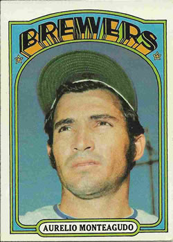 1972 Topps #458 Aurelio Monteagudo