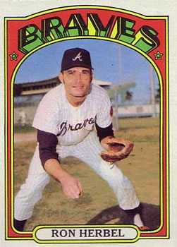 1972 Topps #469 Ron Herbel
