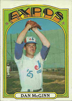 1972 Topps #473 Dan McGinn