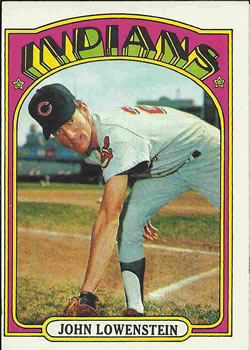 1972 Topps #486 John Lowenstein