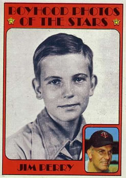 1972 Topps #497 Jim Perry KP