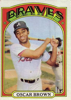 1972 Topps #516 Oscar Brown