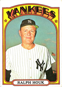 1972 Topps #533 Ralph Houk MG
