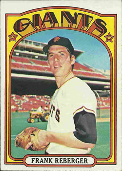 1972 Topps #548 Frank Reberger