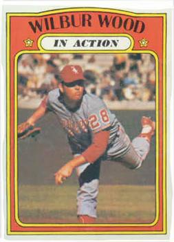 1972 Topps #554 Wilbur Wood IA