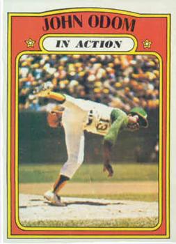 1972 Topps #558 John Odom IA