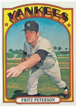 1972 Topps #573 Fritz Peterson