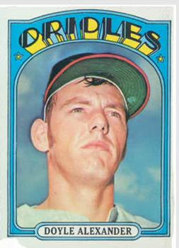 1972 Topps #579 Doyle Alexander RC